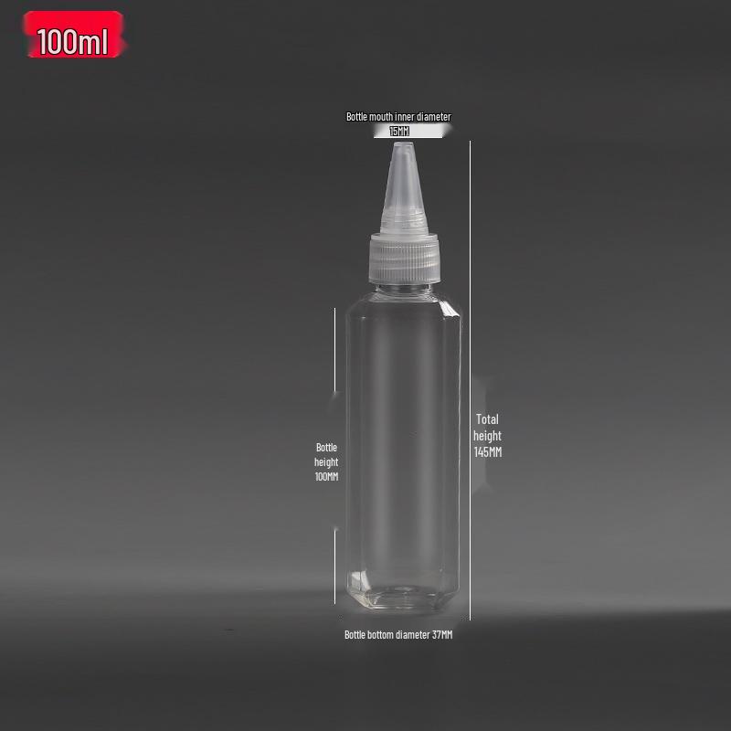 Spot 50-1000ml PET Transparent Plastic Squeeze Bottle