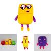 Peluche Numberblocks Morbido e Carino Giocattolo Morbido per Bambini Educativo e Divertente