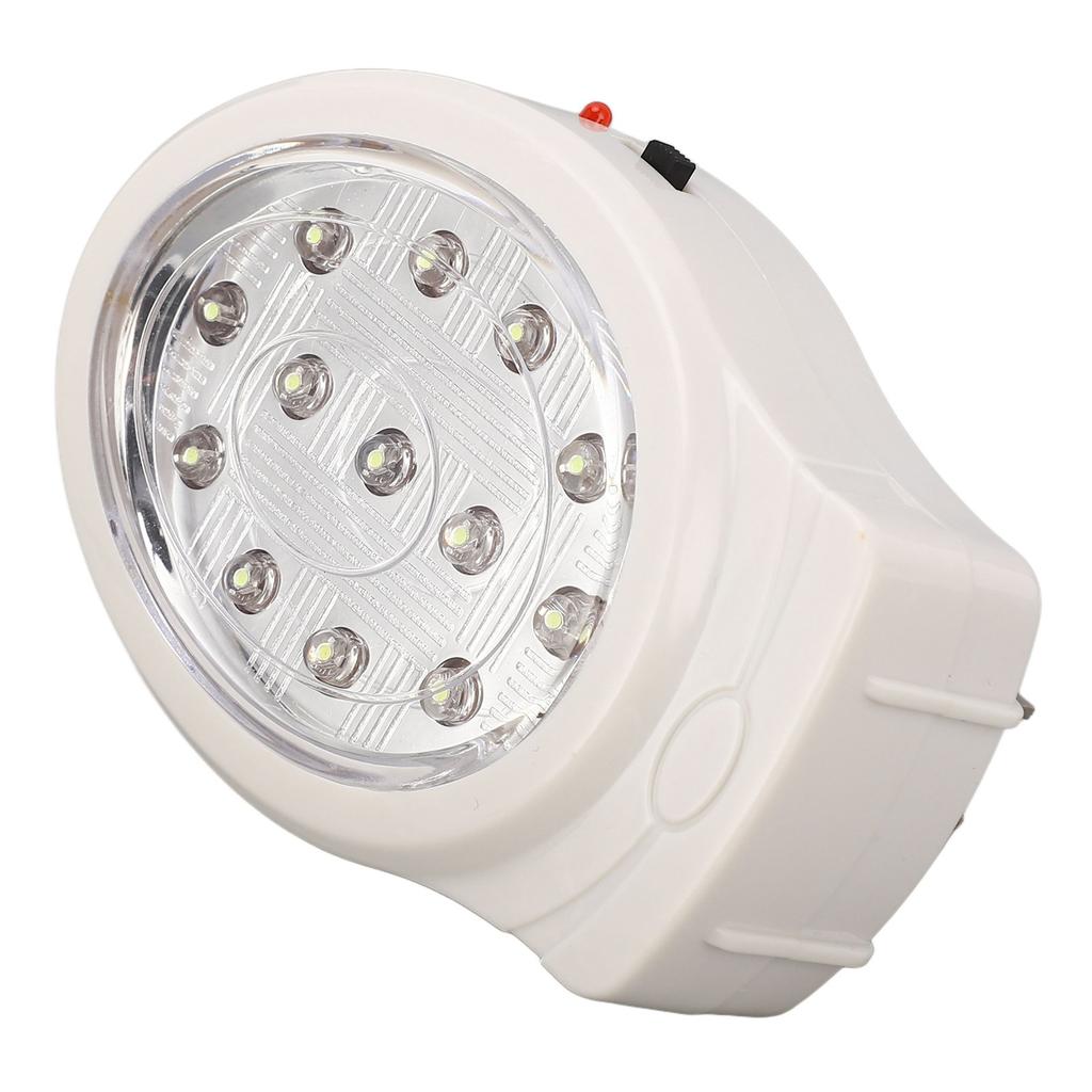 LED Emergency Light 2W Cold White 2 Gear Energy Saving Rechargeable Plug In Power Failure Light