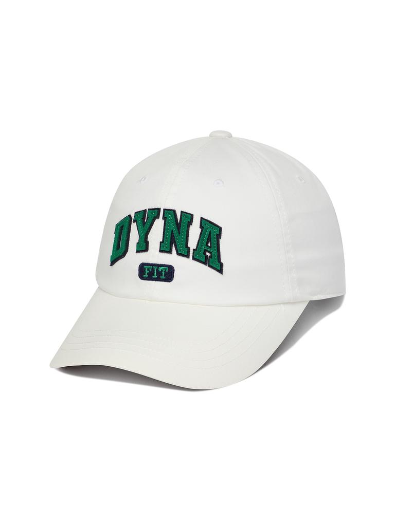 DYNAFIT Easy Fit Preppy Ball Cap_Off White
