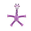 Luminous Changeable Giraffe Extension Tube Children's Educational Toys Cartoon Suction Cup Parent-Child Interactive Educational Decompression