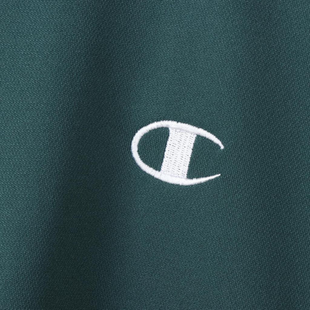 Champion Long Sleeve Crew with Embroidered Basic Sports Dark Green Kids' T-Shirt, Neck, Quick-Drying, Logo, Design, (CK-BS401)