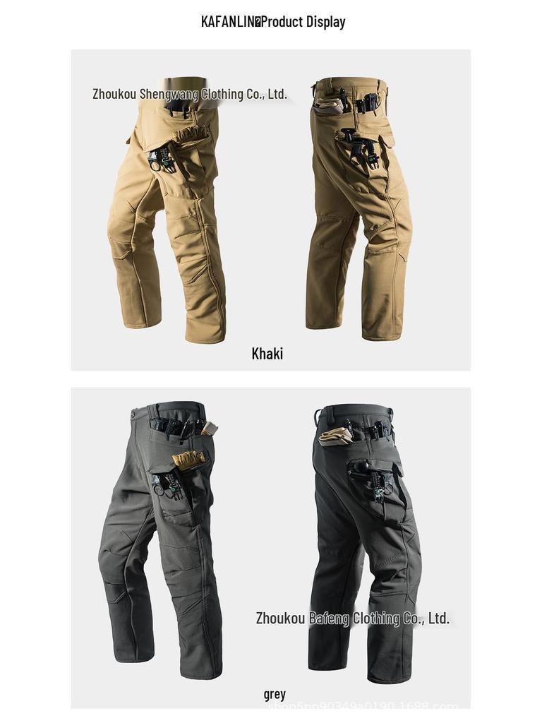 IX7 Αδιάβροχο Αδιάβροχο Softshell Παντελόνι Εξωτερικού Χώρου Πεζοπορίας με Φλις Επένδυση