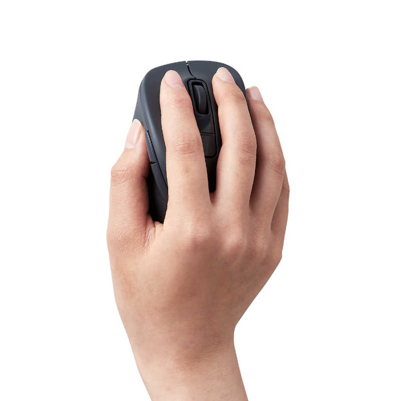 ELECOM Bluetooth Mouse Wireless Silent Antibacterial 5 Buttons Size S Compatible Windows Mac iPad Etc. Supervised Doctors EX-G Black M-XGS30BBSKCBK