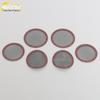 Ideal 23 L7 Speaker Cover Decals: Stainless Steel Roof Front & Rear Audio Box Sequins