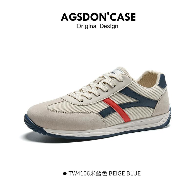 Herrenschuhe 2025 neue Retro deutsche Trainingsschuhe Herren High-End-Sinn Sport und Freizeit Forrest Gump Schuhe Herren trendige Leder-Board-Schuhe