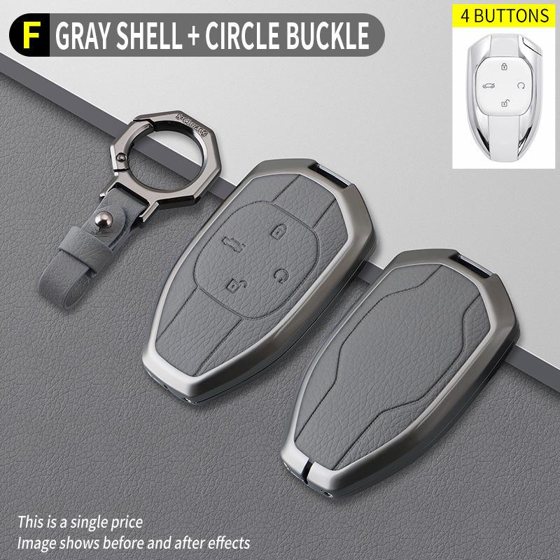 Compatible with GAC Trumpchi M8 Key Case, Shadow Leopard, GS8, AION GS4, M6 Pro, GS3 Shadow, and E9 Shell Buckle.