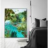 Landschaftsposter Neuseeland NZ Blue Pools Lake Tekapo Reisedrucke Berg Leinwandmalerei Wandkunst Bilder Heimbar Dekor
