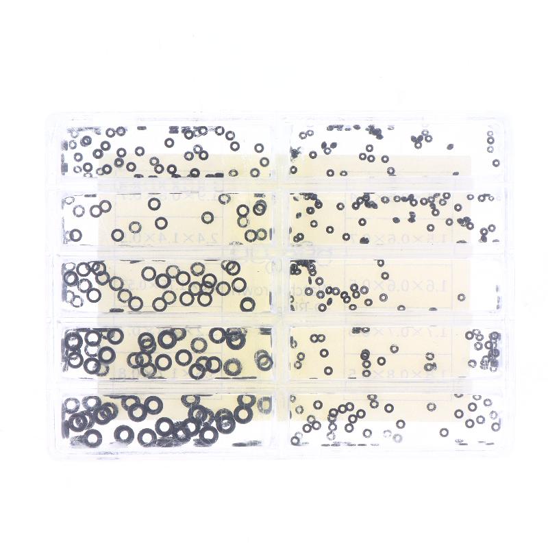 1 Set Watch Crown Gaskets Watch Repair Tools Mini Rubber Washer O-Ring Watch Crown Waterproof Watches Seals Watchmaker Tool