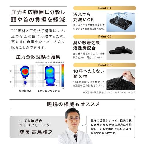 No-Sheep Pillow with Tencel Pillowcase, Low-Rebound, High-Rebound, Machine Washable, Perfect for a Good Night's Sleep