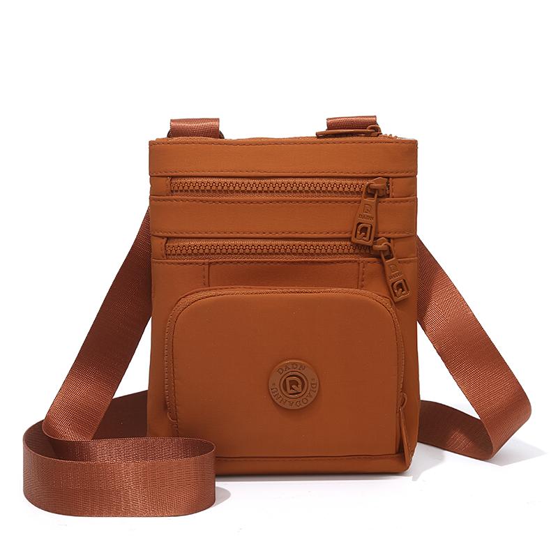 Women's Multi-pocket Bag Solid Color Shoulder Bag Commuter Crossbody Bag