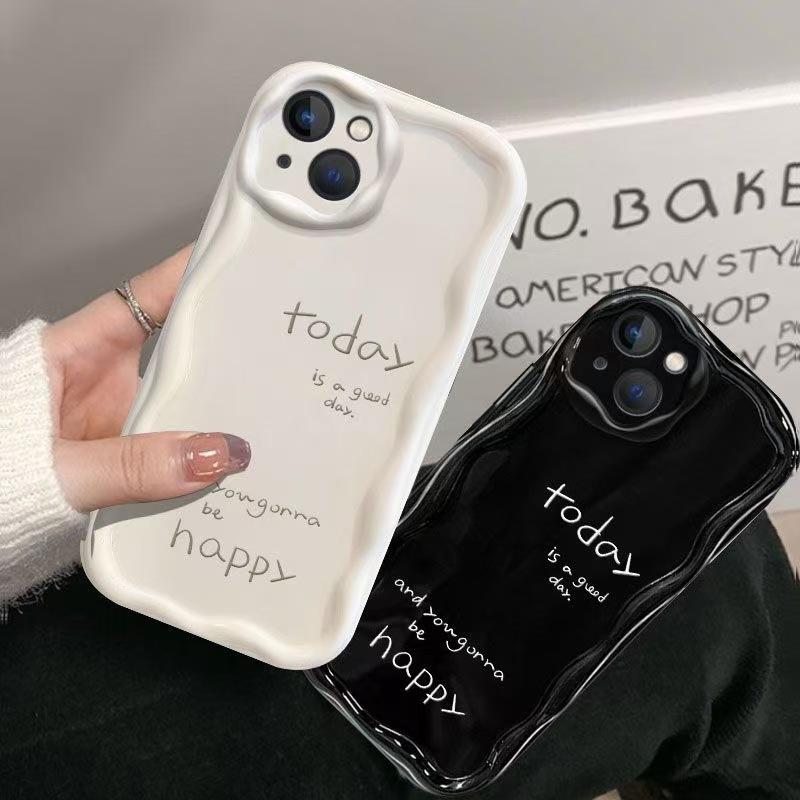ins simple letter iPhone11/11ProMax mobile phone case Apple 11/111/11 all-inclusive XS/XR/X