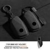 Suede Leather Car Remote Key Case Cover Shell For Bmw 7 Series G70 G09 Xm U06 G81 M3 I7 X7 G07 Lci Ix I20 X1 U11 Protector Fob