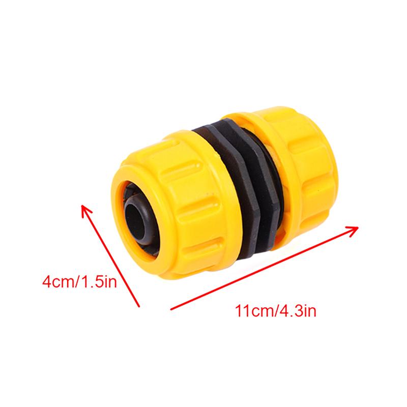 Garden Watering Hose Plastic Quick Connector Double Male Coupling Joint Adapter Extender