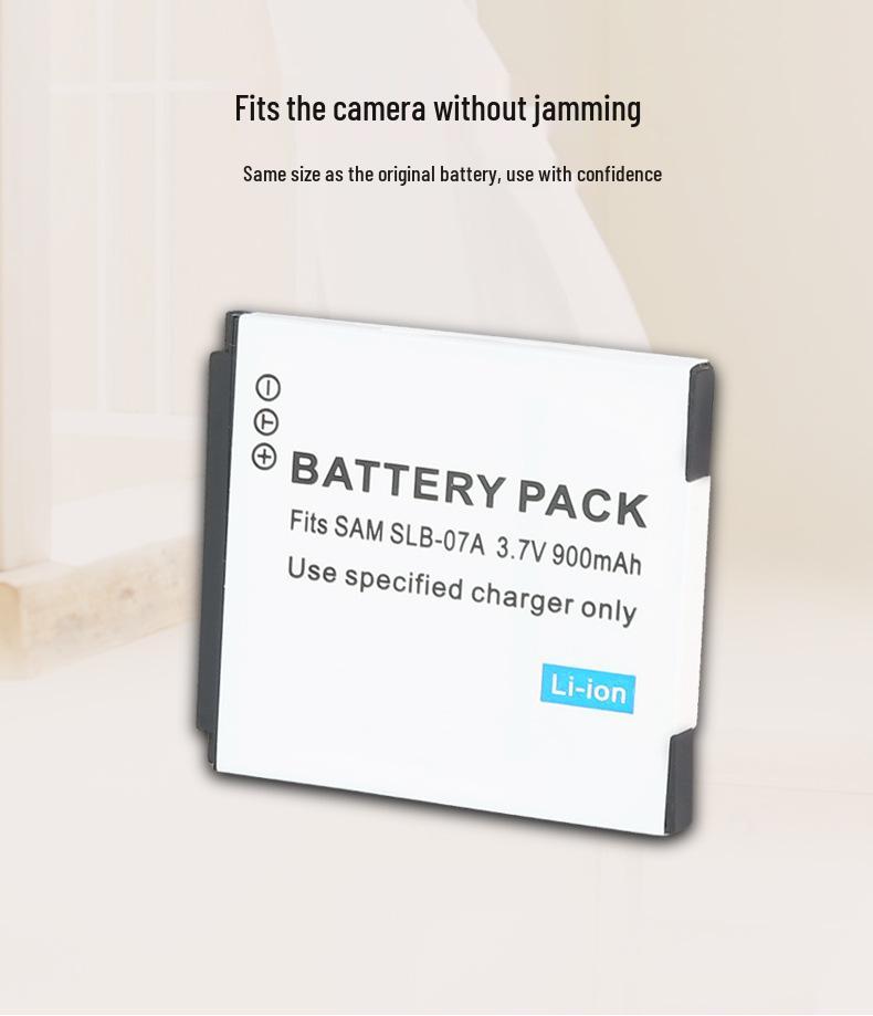 SLB-07A Battery for Samsung ST45, ST50, ST500, ST550, ST600 Cameras
