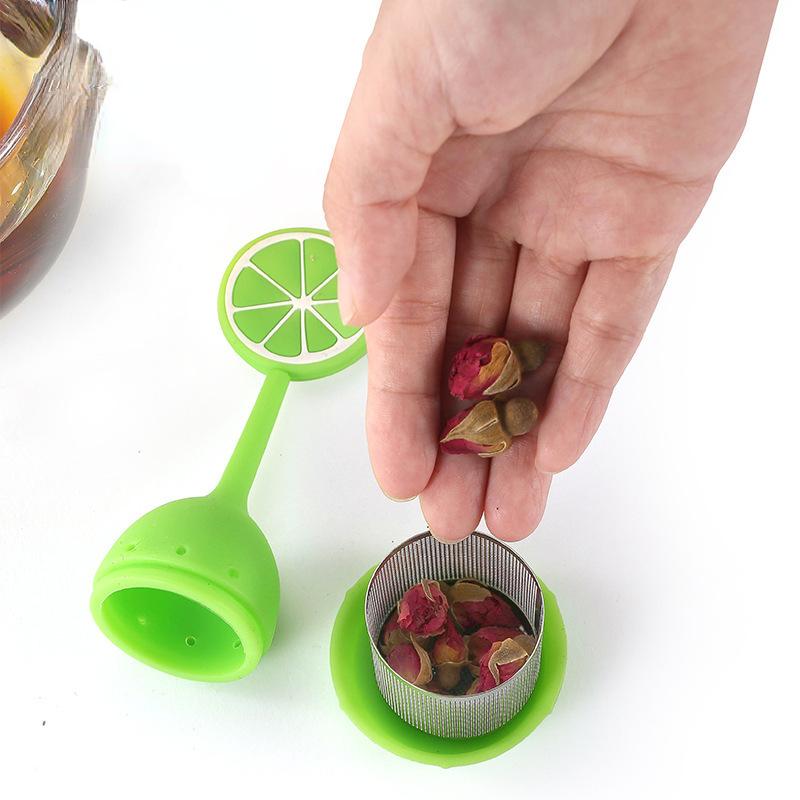 Te Infuser Diffuser Filter Kryddörter Påse Sikt Tekanna Bryggning Te Sil Artiklar Tebryggare Verktyg Tetillbehör