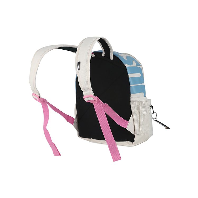Nike Casual Sports Zipper Fabric Backpack Women Backpack Gray White BA5559-104