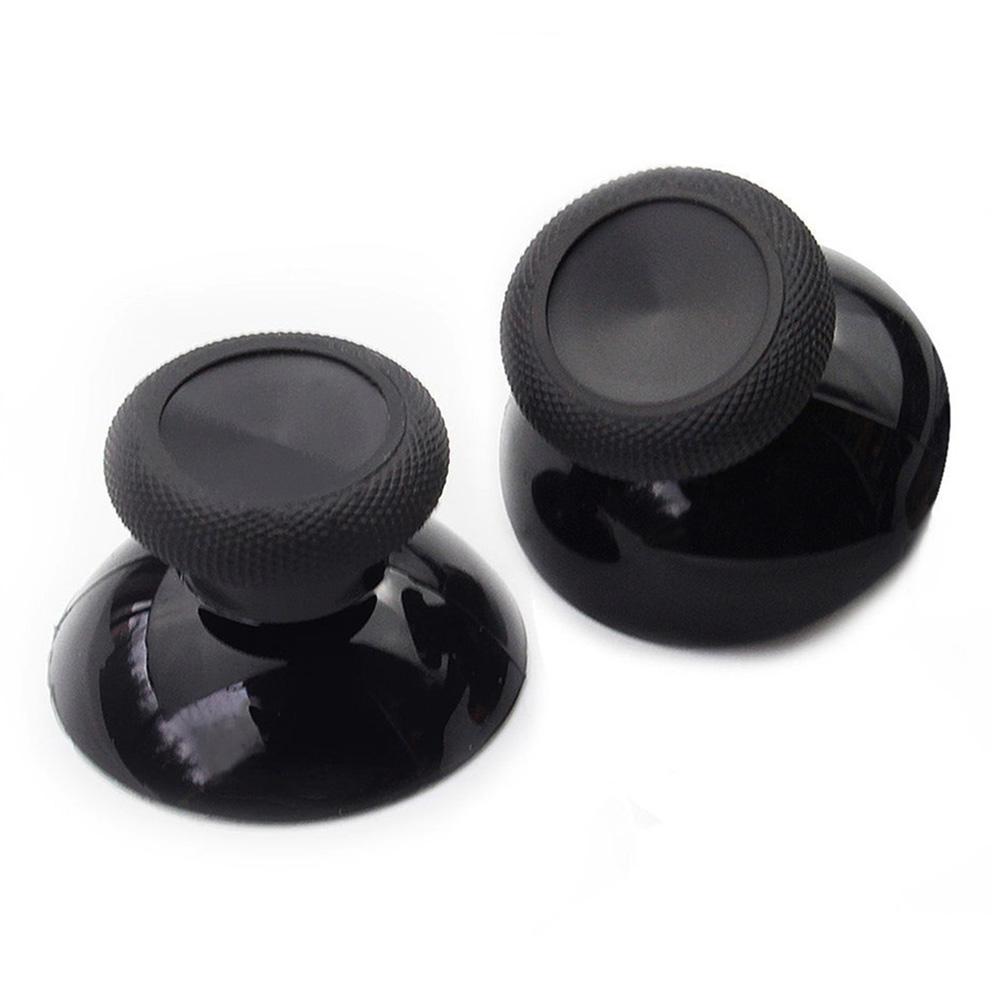 10 stücke Ersatz Analog Thumbstick Thumb-Stick Für xbox Series 360 Ein Controller Schwarz Silikon Thumbstick Griffe Caps Set