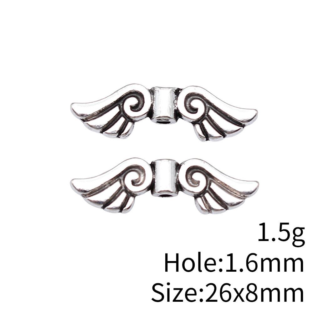 Beads To Make Jewelry Accessories Jewelry Love Wing Small Hole Beads Spacer Accessories Parts Bracelet Beads Accessories