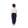 Champion Cotton French Terry Sweatpants with a Single Logo Navy Size 150 Kids' 100% Embroidery, (CK-Y201),