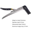 8CM Arc Angle Folding Tool Bender Steel Tool Penguin Angular Metal Folding Plier Clamp Channel Letter Tool Folding Plier