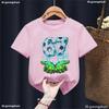 Kids 67 Themed Colorful Print TShirt Soft Cotton Fabric Breathable and Comfortable Ideal for Toddlers and Childrendf0238