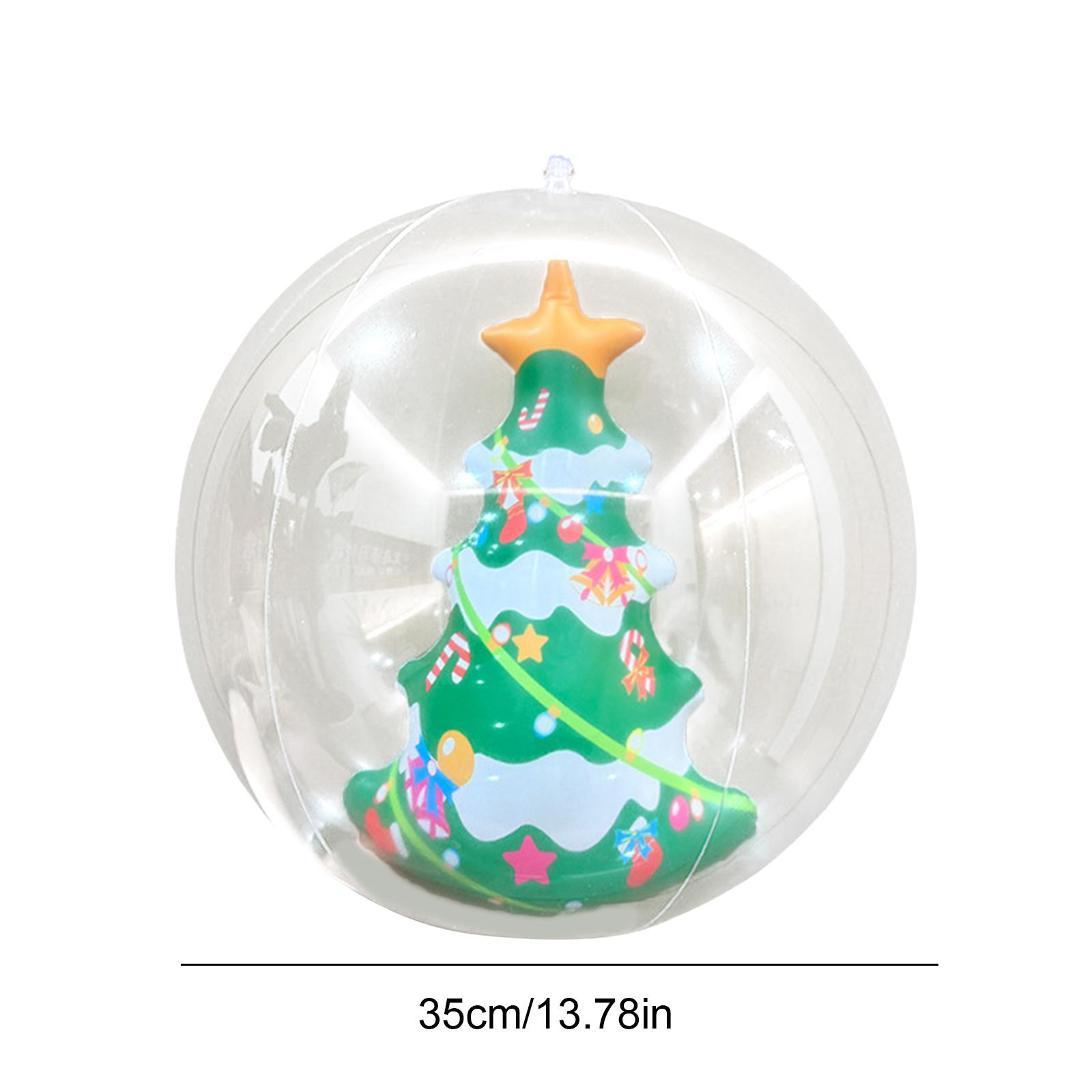 

Giant Inflatable Christmas Ball Large Outdoor Decorated Ball Outdoor Christmas Decorations New Years Christmas Ornaments 1PCS