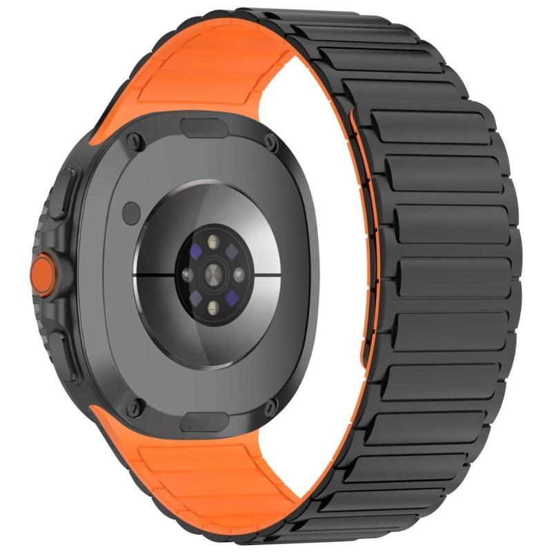 No Gaps Silicone Strap For Samsung Galaxy Watch 8 40mm 44mm Sports Magnetic Comfortable Bracelet For Galaxy Watch 8 Classic 46mm