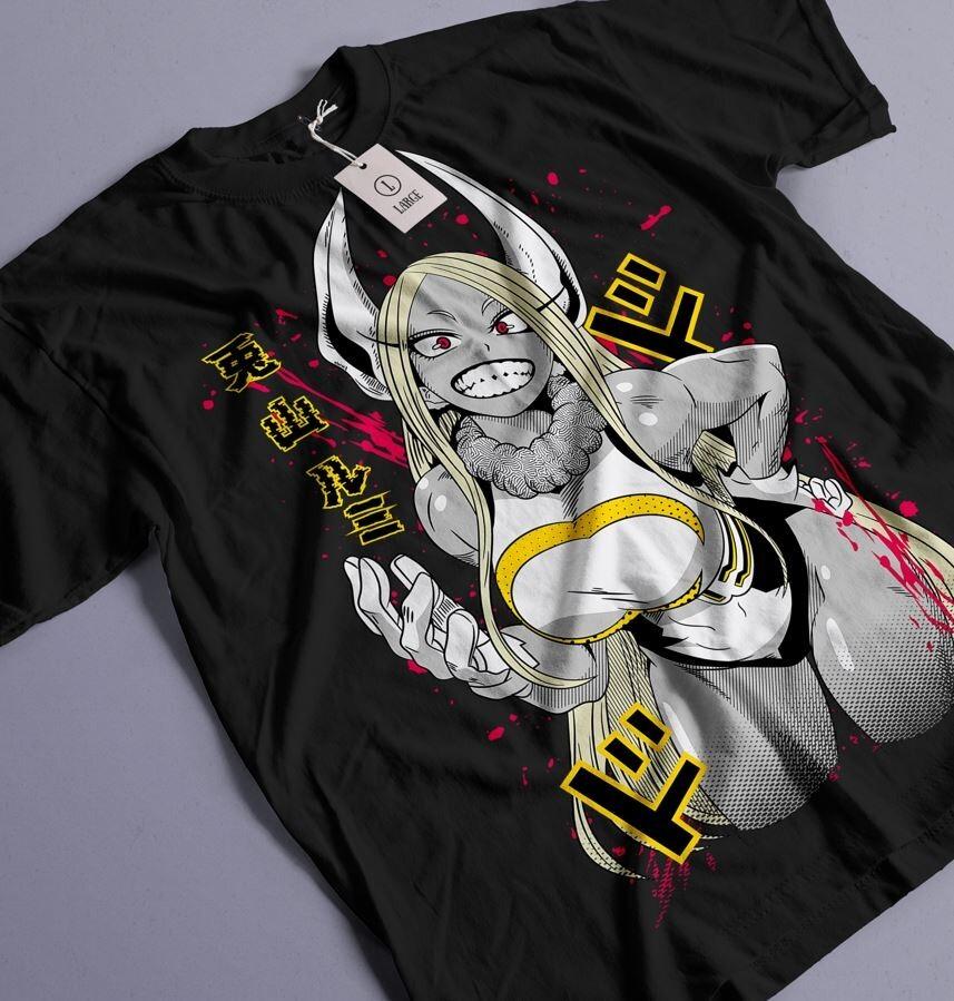 Unisex Rabbit Hero Mirko t-shirt Rumi Usagiyama Miruko BNHA MHA My Hero Academia Unisex T-Shirt XXXXL