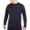 Asics Logo Print Long Sleeve T-Shirt Men Tops Black 2031E018-001