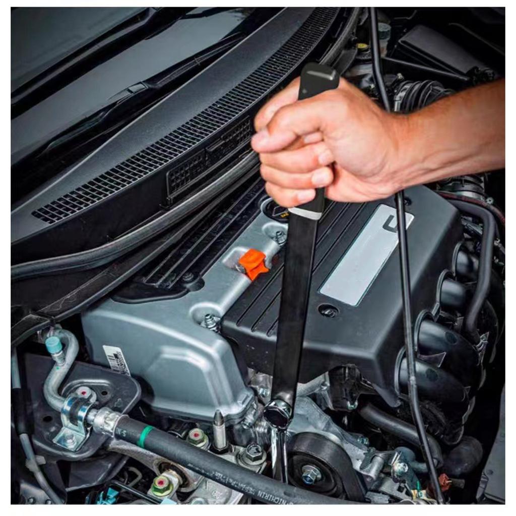 Adjustable Idler Pulley Wrench Set Steel Idler Pulley for Efficient Belt Maintenance & Enhances Vehicle Performances