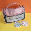 Women's Large Capacity Waterproof Cosmetic & Toiletry Bag - Portable, Lightweight, and Travel-Friendly