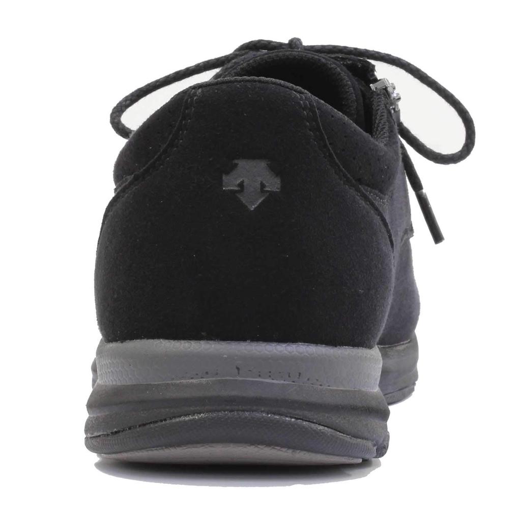 DESCENTE Joy Top Plus Size (4E) Suede-like Black, 22.5