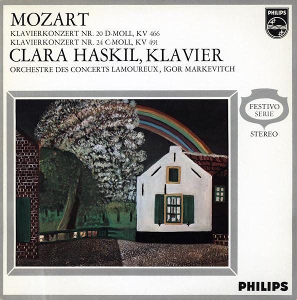 

LP Record WOLFGANG AMADEUS MOZART CLARA HAS Klavierkonzert Nr. 20 Dmoll KV 46 839585VGY Philips Germany Classical Used