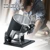 Kantenfräser Trimmmaschine Basis Aluminiumlegierung Trimmer Oberfräsenbasis Multifunktional für Holzbearbeitung Schrankbearbeitung