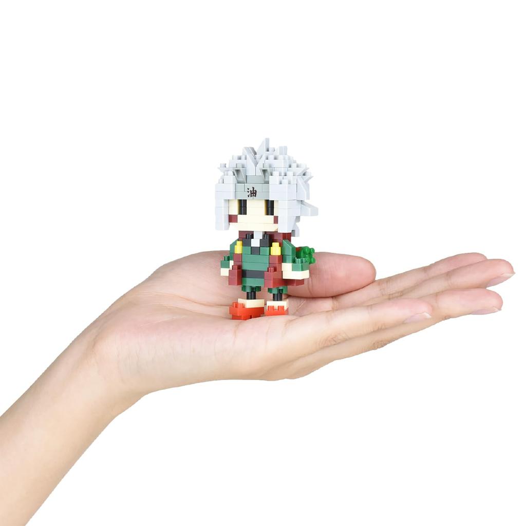 Kawada Nanoblock Naruto Shippuden Jiraiya 180 Pieces Ages 12 and Up NBCC139