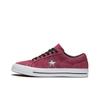 One Star Suede Casual Comfortable Low Top Sneakers Unisex Sneakers Rose-Red 165955C