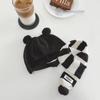 Pet Warm Pom-Pom Knitted Hat for Autumn/Winter Cute Decoration for Cats Dogs Rabbits & Teddy Bears
