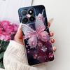 Phone Case For Honor X5b Plus X6b X7b X8b X9b 5G Elegant Flower Cat Painted Soft Silicone TPU Cases