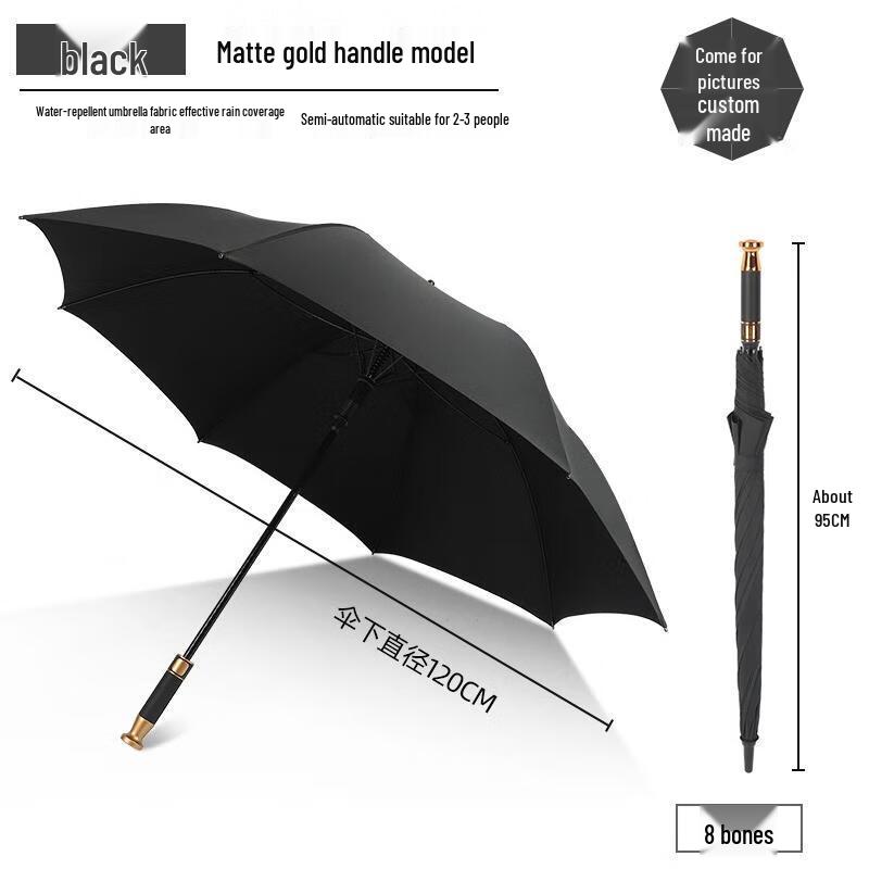 Automatic Two-Person Business Straight Umbrella