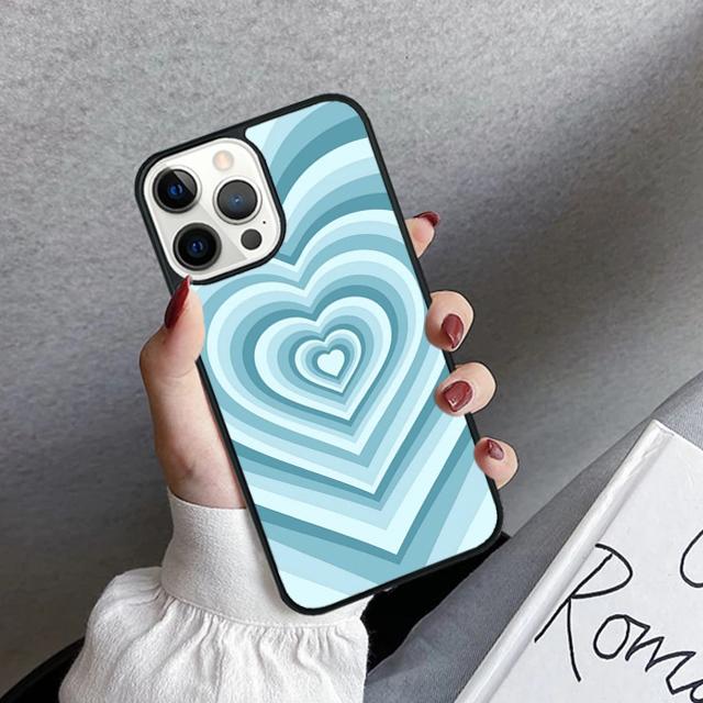 

Чехол для телефона Сердца Круги Для iPhone 17 Air 16 15 14 plus 12 13 pro max coque Оболочка Fundas iPhone 17Air