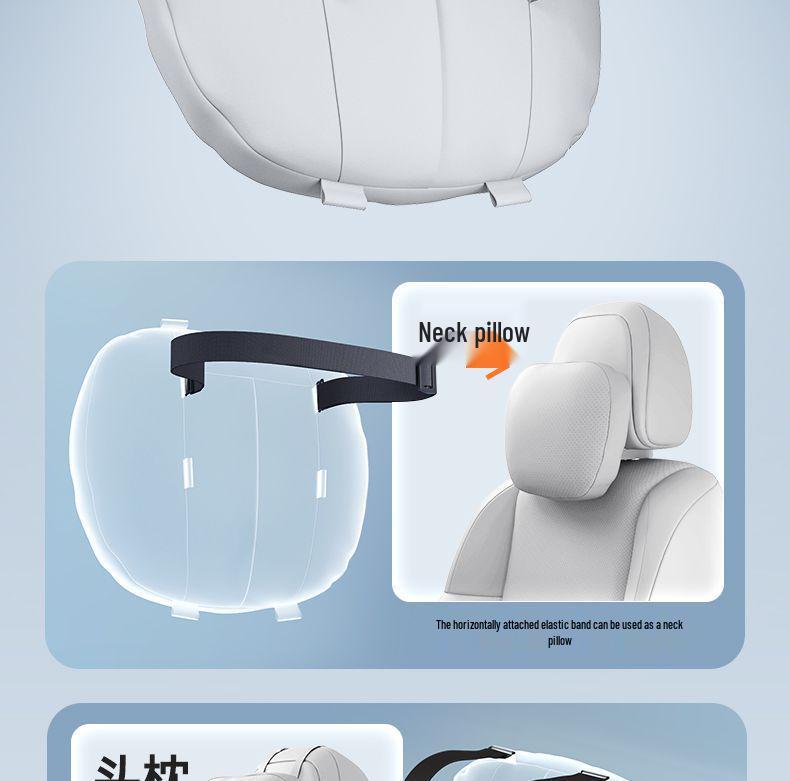 Xpeng P7+ Kopfstützen- & Lendenwirbel-Nackenkissen - Wesentliches Autoinnenzubehör