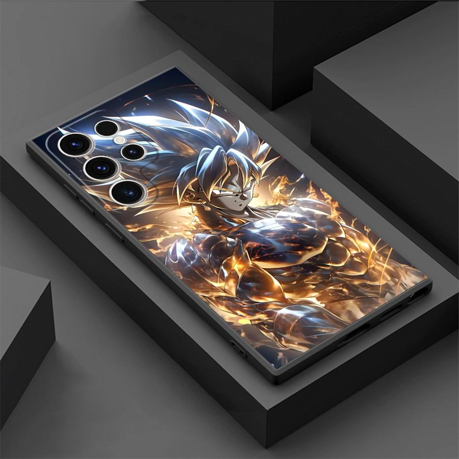 

Dragon Ball Cool Super Saiyan Case for Samsung Galaxy S22 Plus S25 Ultra S23 FE S24Ultra S24 S21 S20 FE S21+ Soft Shell Galaxy S22 5G