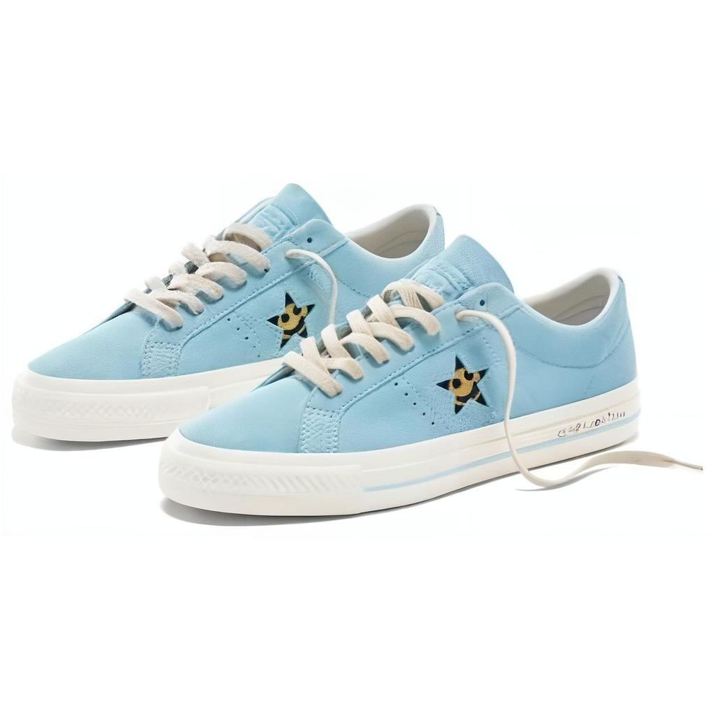 Converse Golf Wang X One Star Pro By You Unisex Sneakers Blue Blue-Glow Egret A09791C