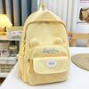 High-value college style, fresh and sweet, high-capacity backpack for primary and secondary school students