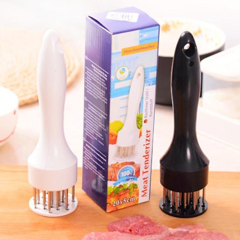 Meat Tenderizer, Loosening Tool, Steak Needle, Tendon Cutting Knife 16 Needle Kitchen Tool, Cross Quick Marinating Poultry Tool