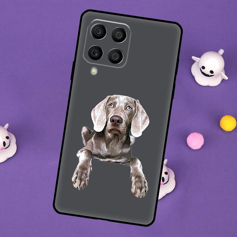 Weimaraner Dog Cover For Samsung Galaxy M54 M14 M34 M33 M13 M23 M53 M15 M55 M31 M51 M20 M30s M32 M52 Case