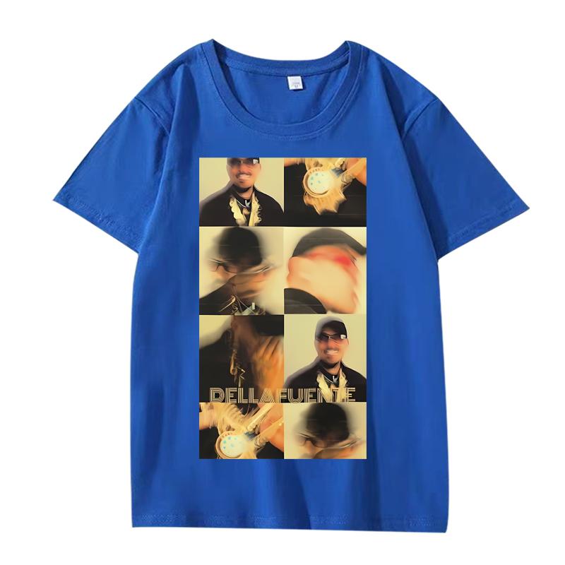 Tears for another day Dellafuente Basic T-Shirt Herren Damen Oversized 100% Baumwolle Kurzarm Sommerdruck Unisex T-Shirt