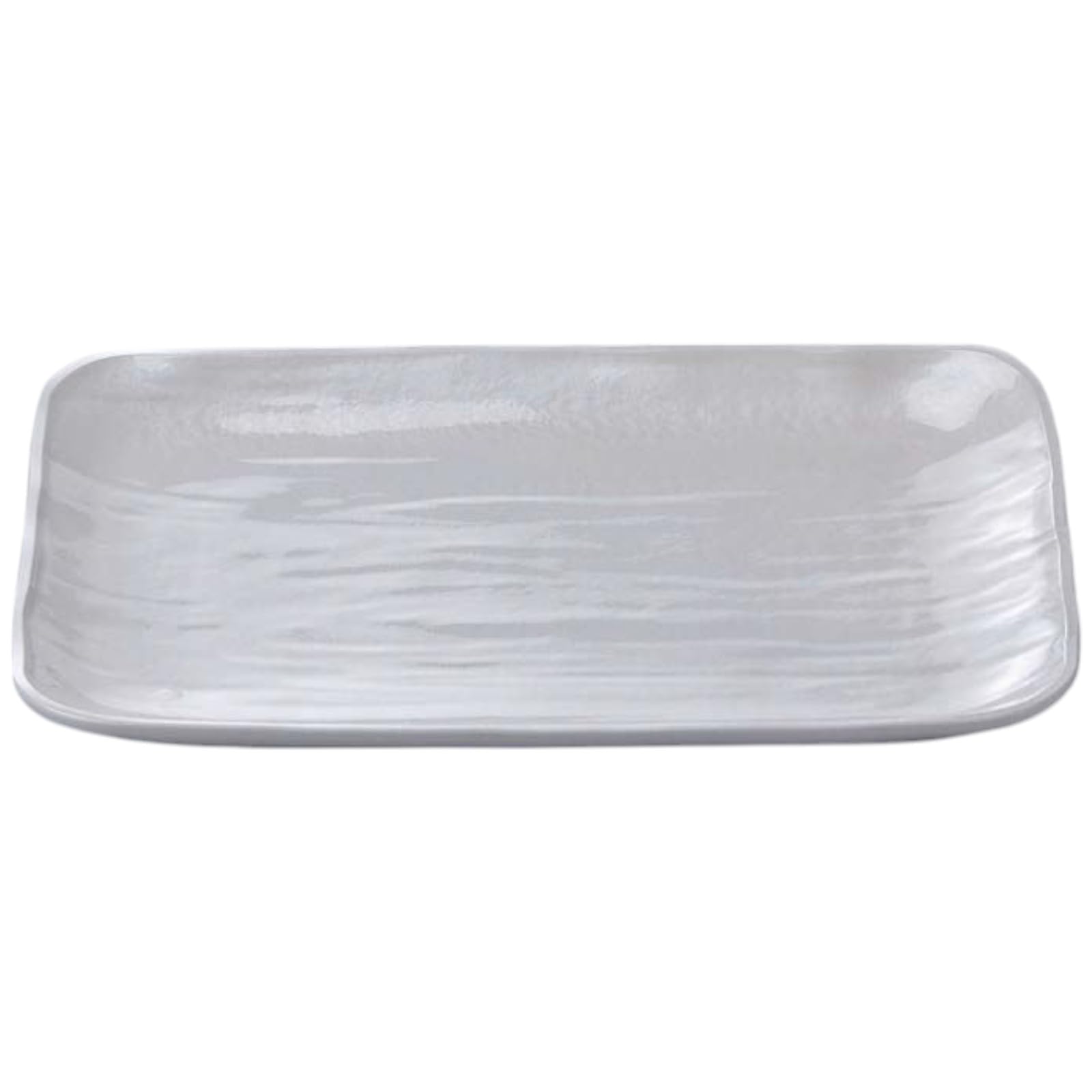 

Блюдо для суши Длинное квадратное Большое сервировочное блюдо Почемуак Небьющееся блюдо Сделано в Японии J-kitchens (Прямоугольная пластина) 15.5cm