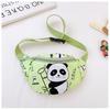 Panda Dinosaur Printed Shoulder Chest Bag Children Cartoon Outdoor Wallet Casual
